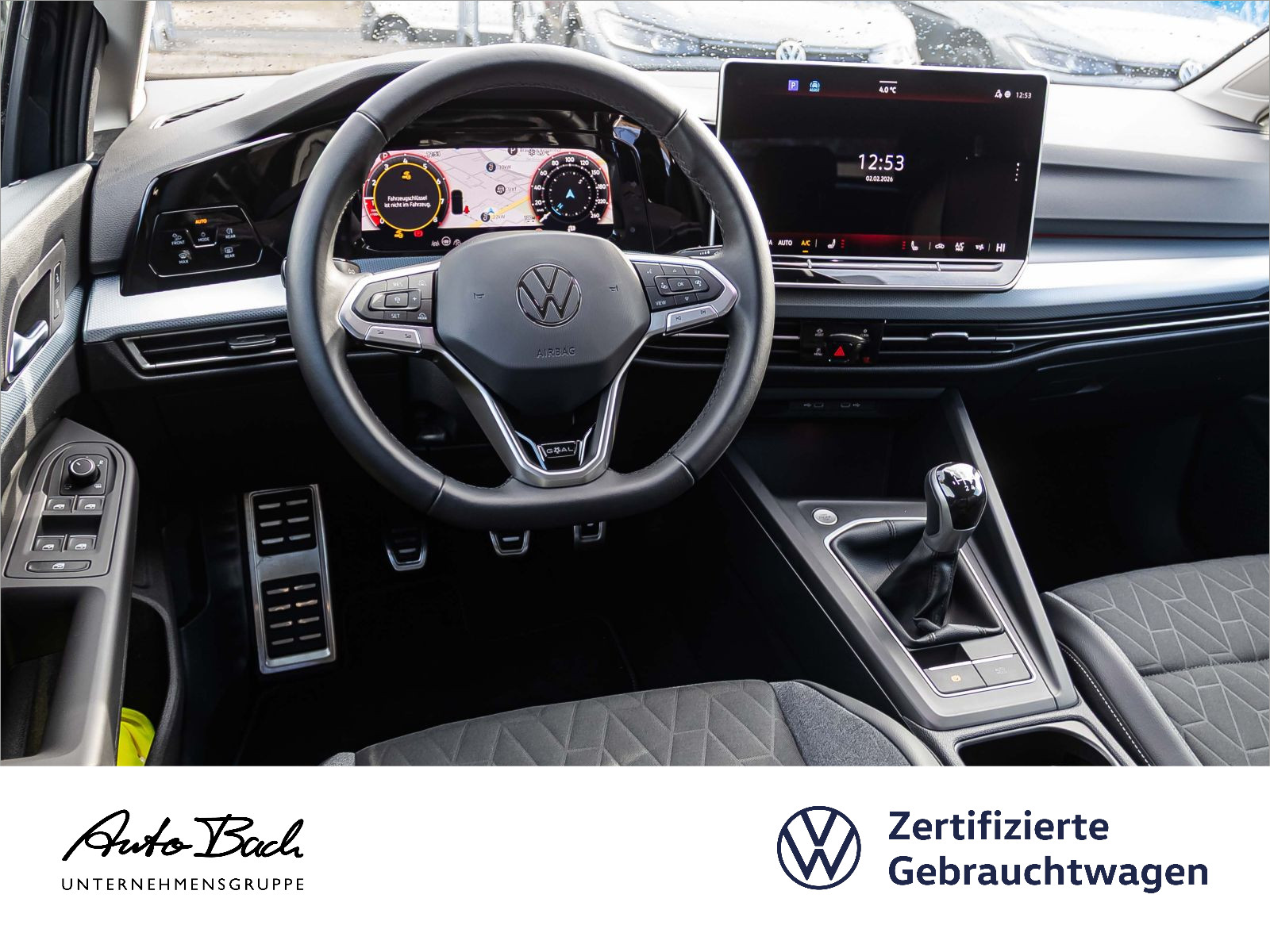 Volkswagen Golf VIII 1.5 TSI Goal, AHK, Navi, LED-Plus, App-Connect, ACC