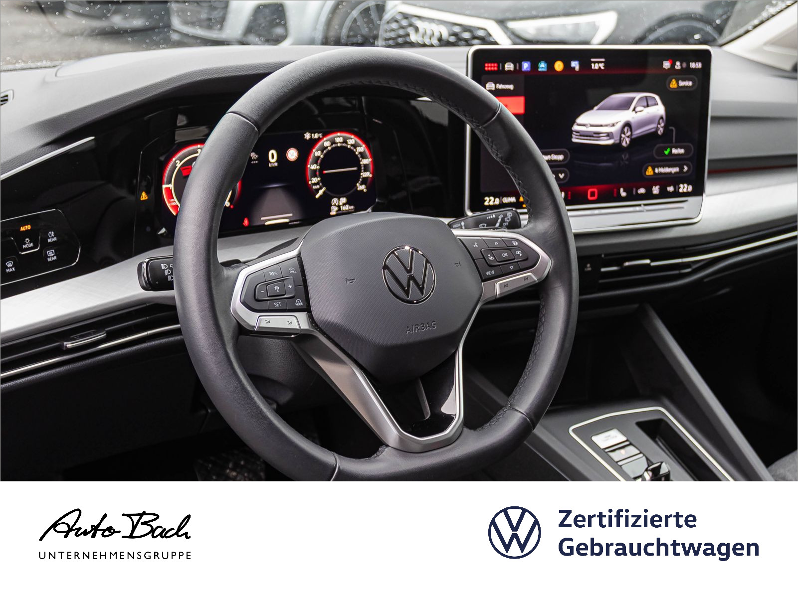 Volkswagen Golf VIII Life 2.0TDI DSG Navi LED HuD ACC EPH