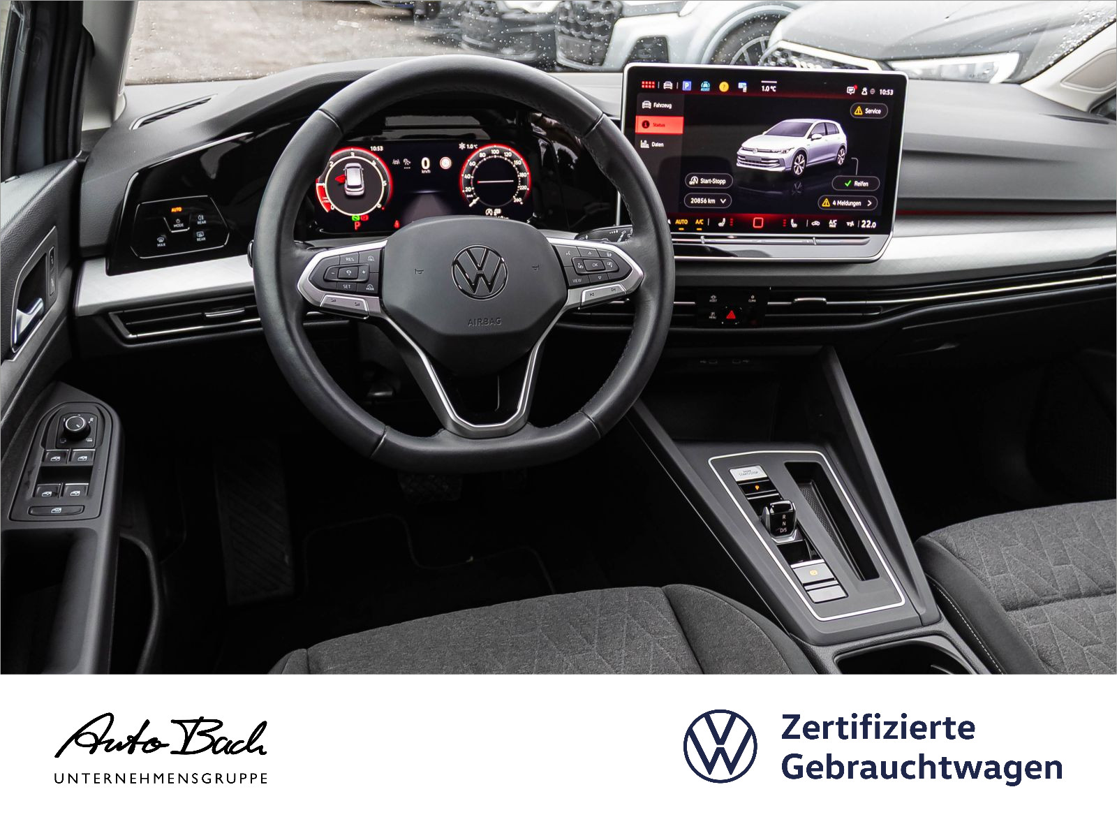 Volkswagen Golf VIII Life 2.0TDI DSG Navi LED HuD ACC EPH