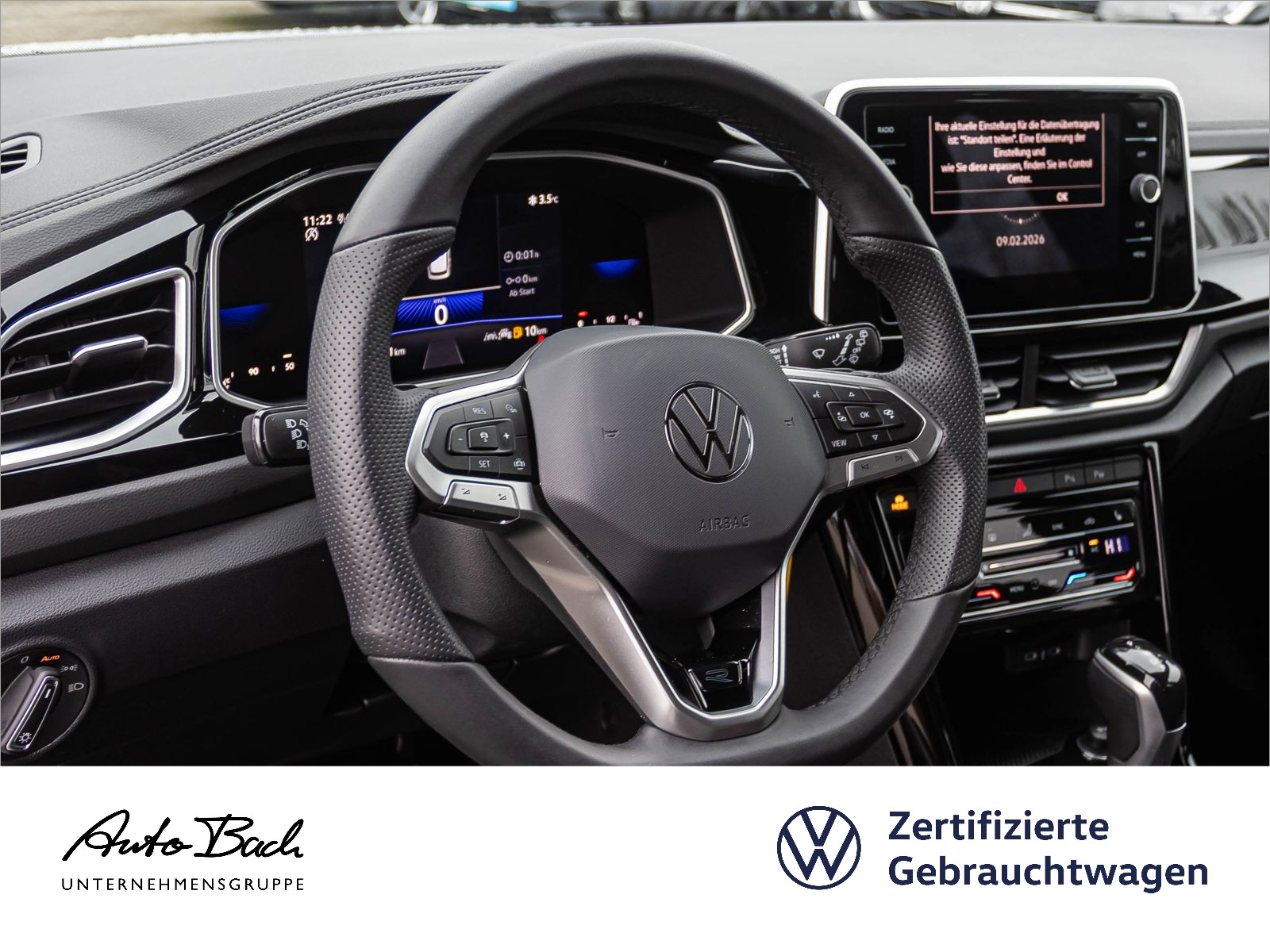 Volkswagen T-ROC 1.5 TSI DSG R-Line, Navi, LED, AHK, Rückfahrkamera, App-Connect