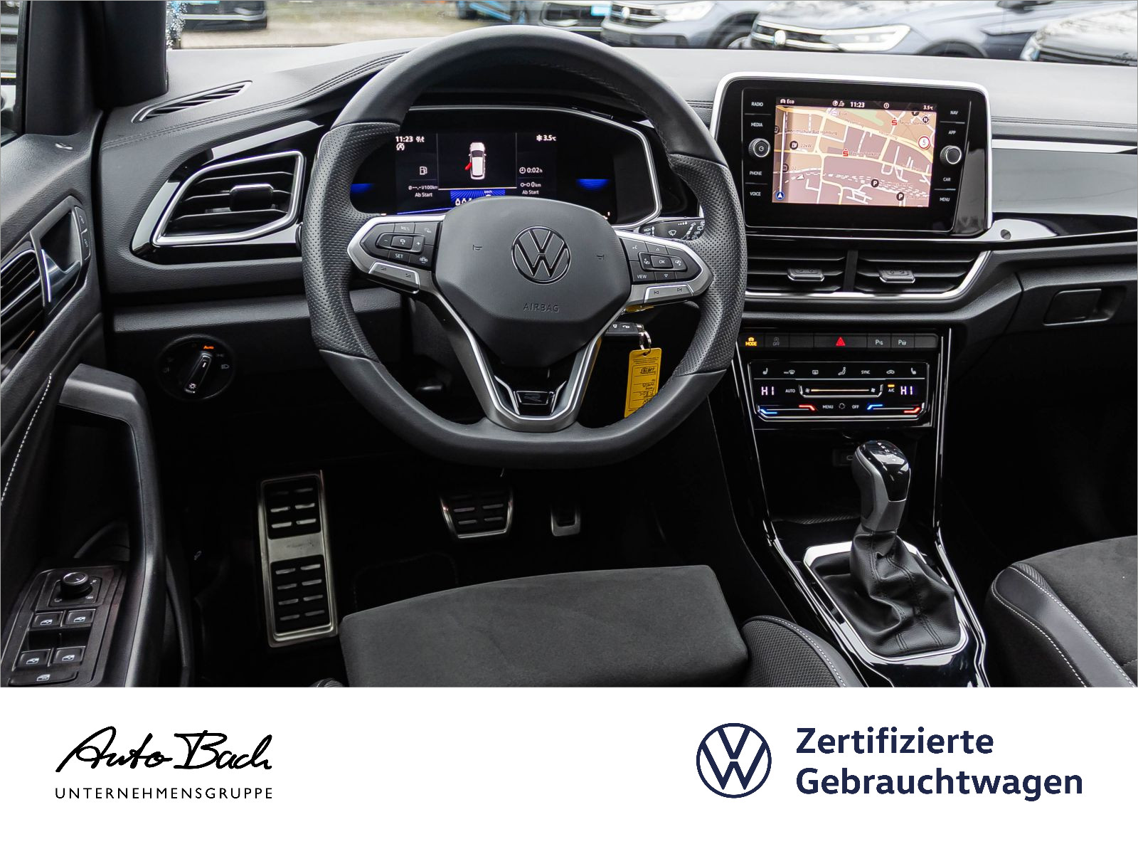 Volkswagen T-ROC 1.5 TSI DSG R-Line, Navi, LED, AHK, Rückfahrkamera, App-Connect