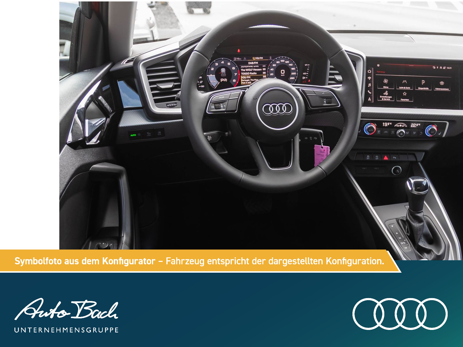 Audi A1 Sportback advanced 25 TFSI 95 PS Stronic 17" LED-plus RFK EPHplus