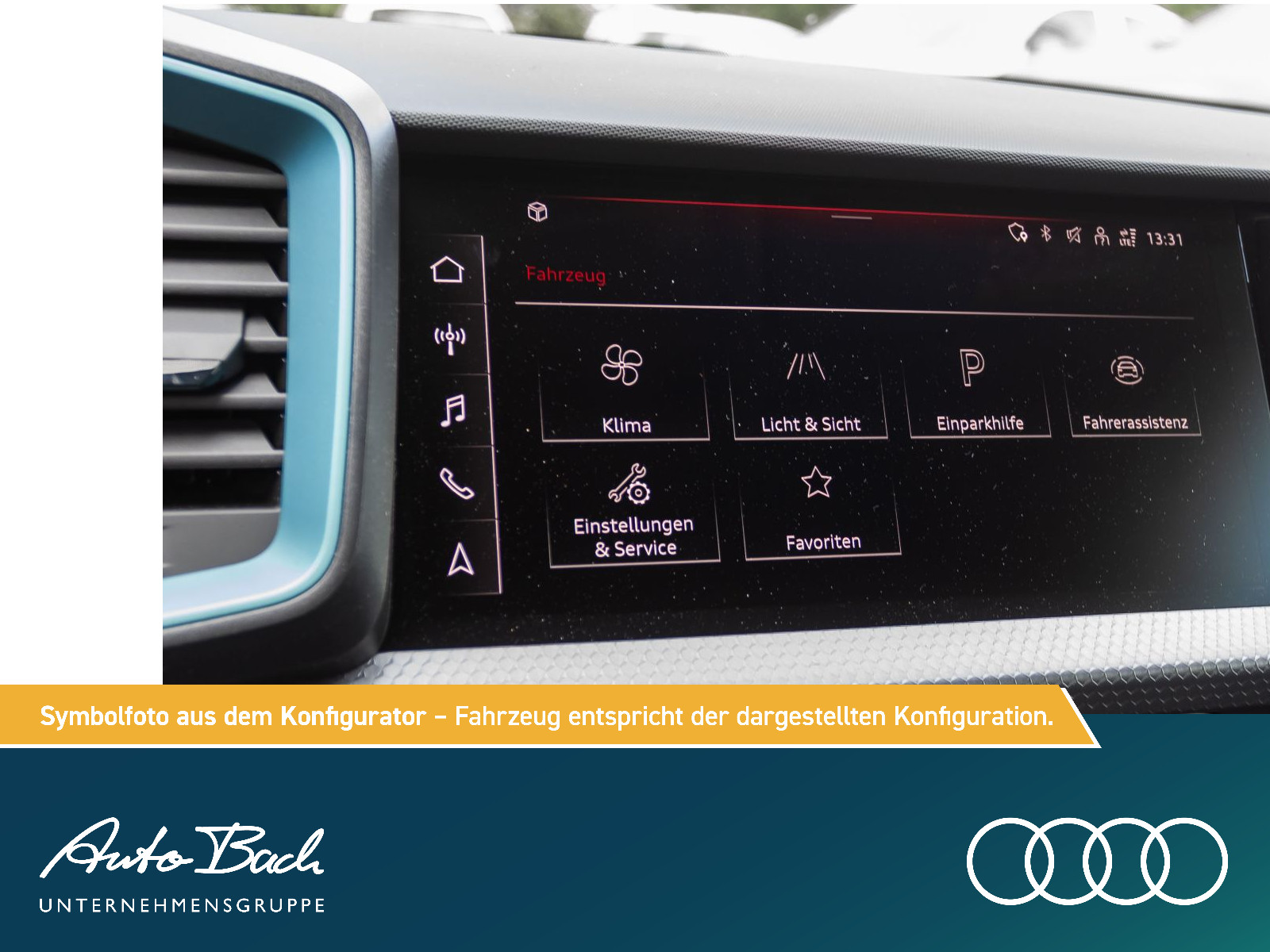 Audi A1 Sportback advanced 25 TFSI 95PS Schaltgetriebe LEDplus RFK