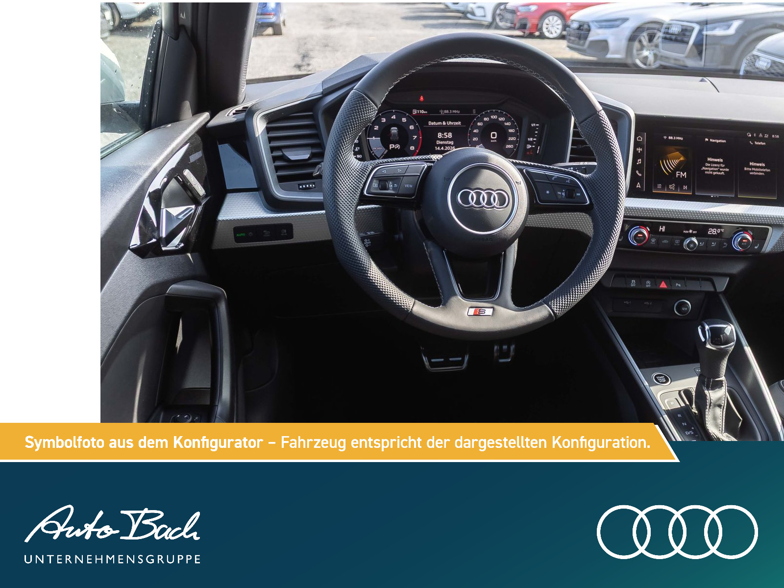 Audi A1 Sportback S line 30 TFSI 116PS Stronic LED 17? RFK EPHplus 