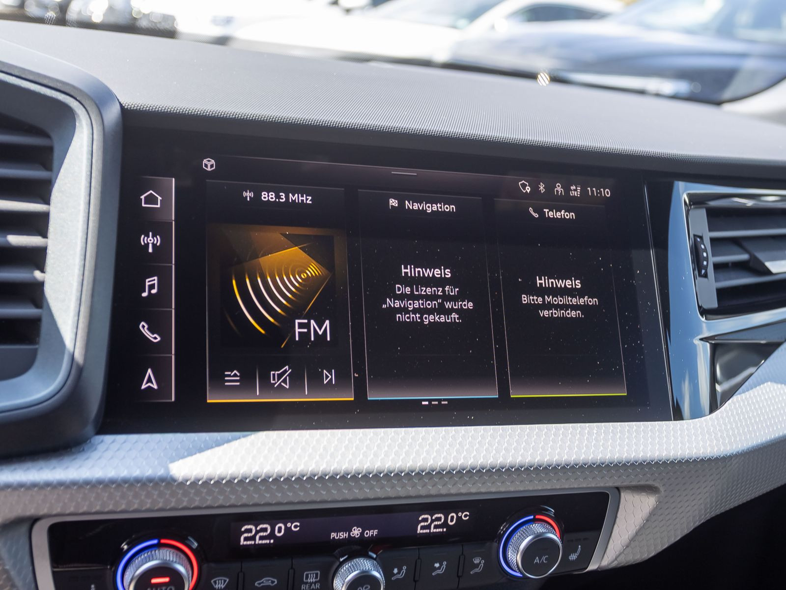 Audi A1 Sportback S line 40 TFSI  207PS S tronic 18" S-Line Interieur