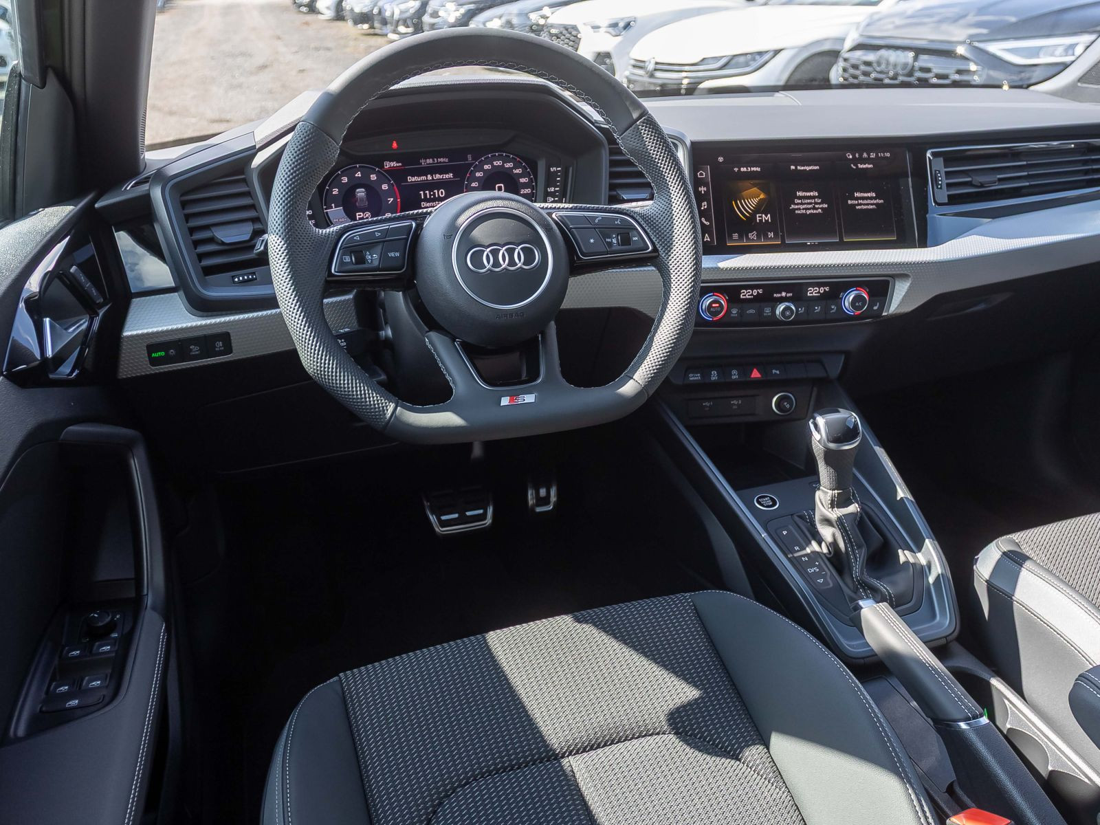Audi A1 Sportback S line 40 TFSI  207PS S tronic 18" S-Line Interieur
