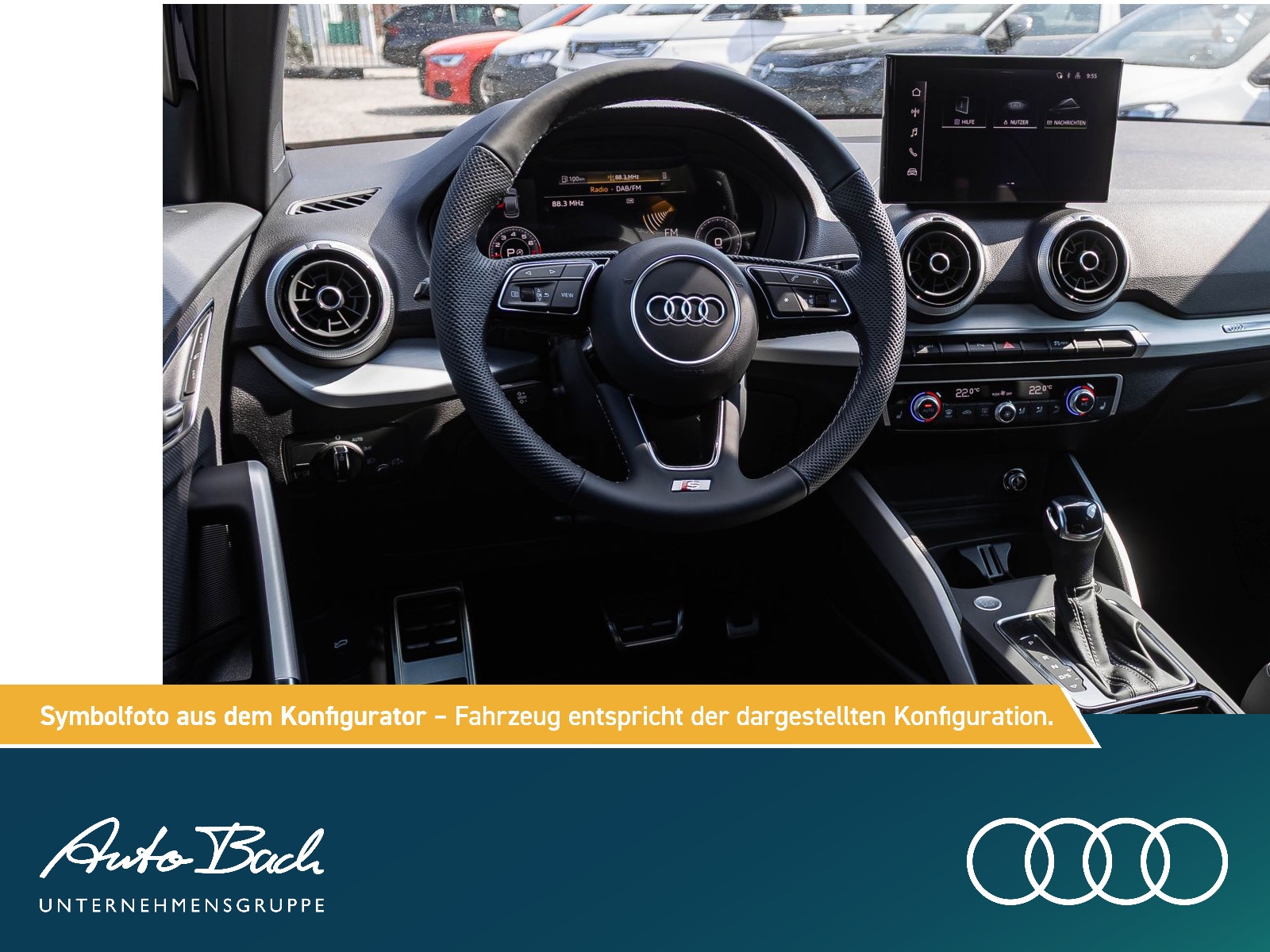 Audi Q2 S line 35 TFSI 150PS S tronic AHK/ LED/ Klima-Komfort-Assistenz plus