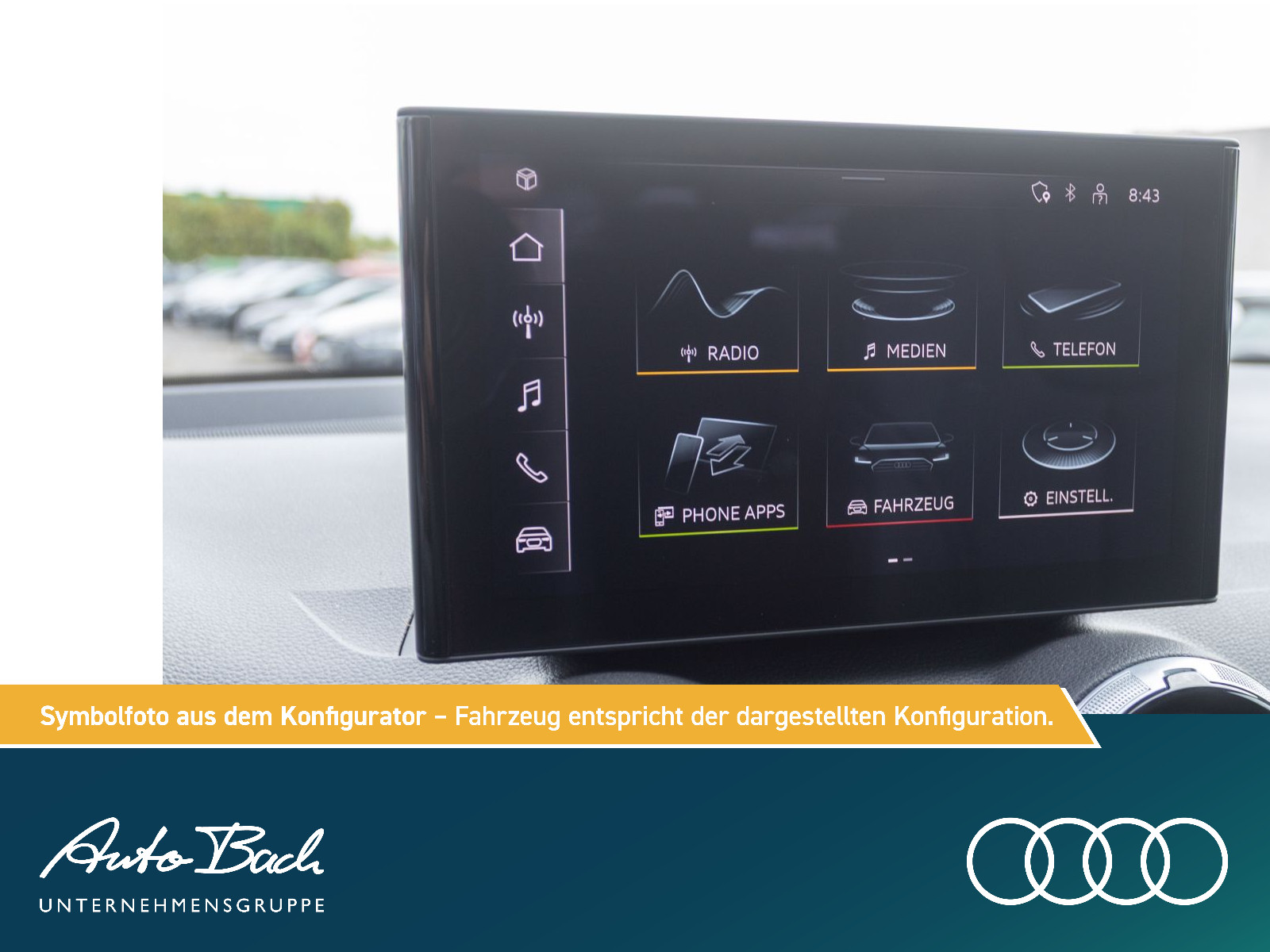 Audi Q2 S line 35TFSI 150PS Stronic 18" / S-Interieur / Assistenz