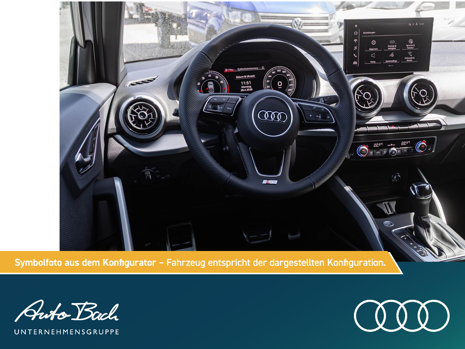 Audi Q2 S line 35TFSI 150PS Stronic 18" / S-Interieur / Assistenz