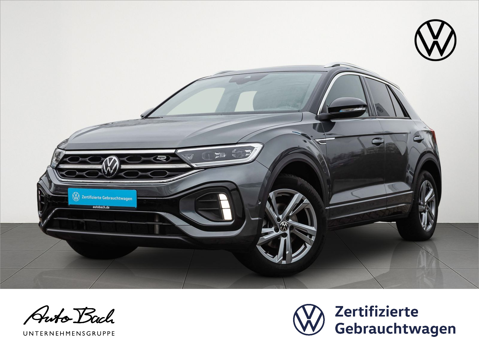 Volkswagen T-ROC 1.5 TSI DSG R-Line, AHK, Navi, LED, Rückfahrkamera, App-Connect