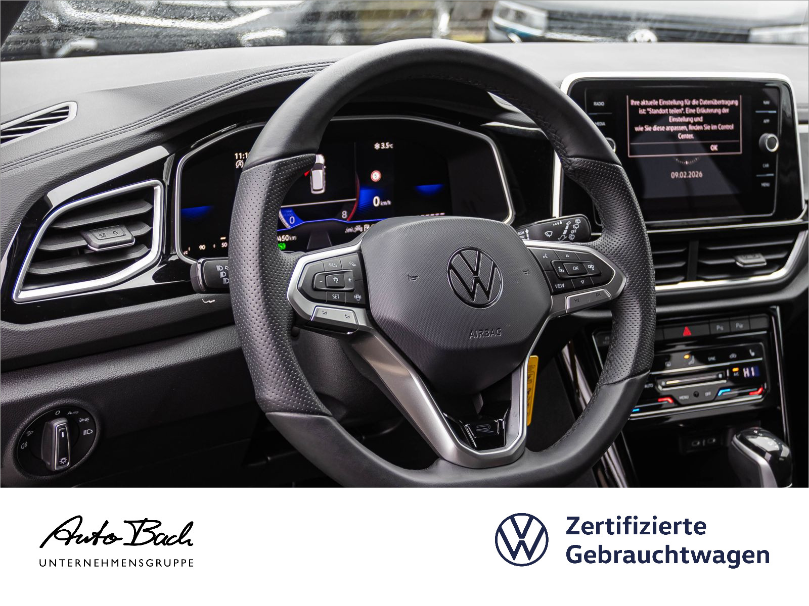 Volkswagen T-ROC 1.5 TSI DSG R-Line, AHK, Navi, LED, Rückfahrkamera, App-Connect