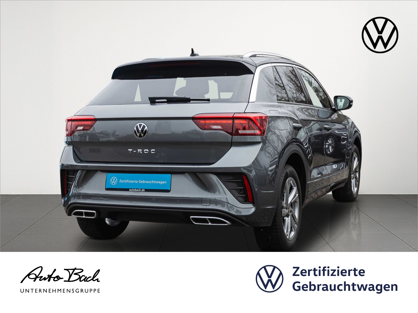 Volkswagen T-ROC 1.5 TSI DSG R-Line, AHK, Navi, LED, Rückfahrkamera, App-Connect