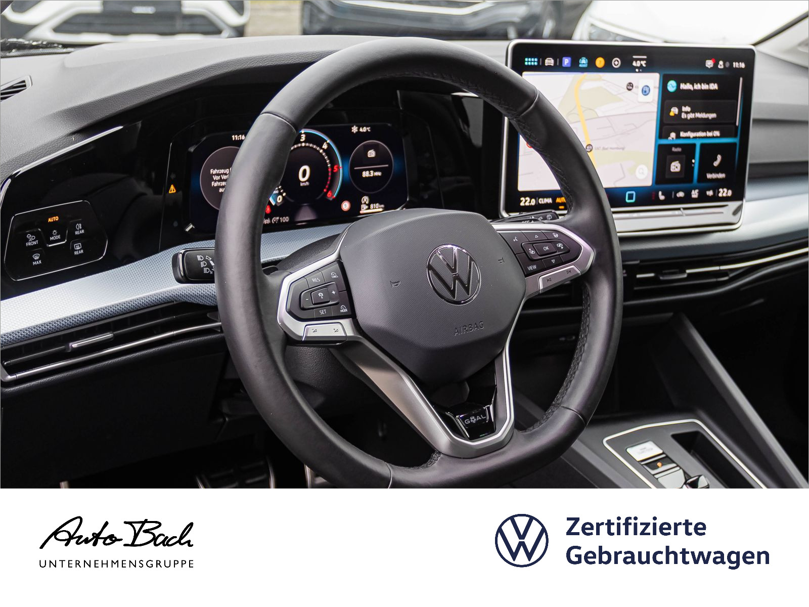 Volkswagen Golf VIII 2.0 TDI DSG Goal, AHK, Navi, LED, Rückfahrkamera, App-Connect