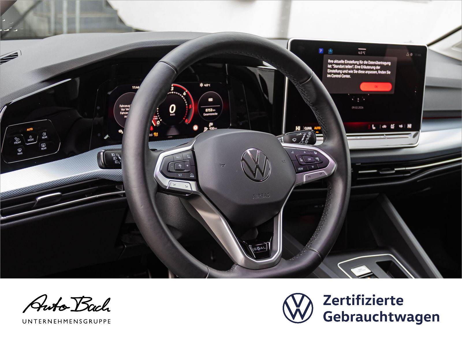 Volkswagen Golf VIII 2.0 TDI DSG Goal, AHK, Navi, LED, Rückfahrkamera, App-Connect