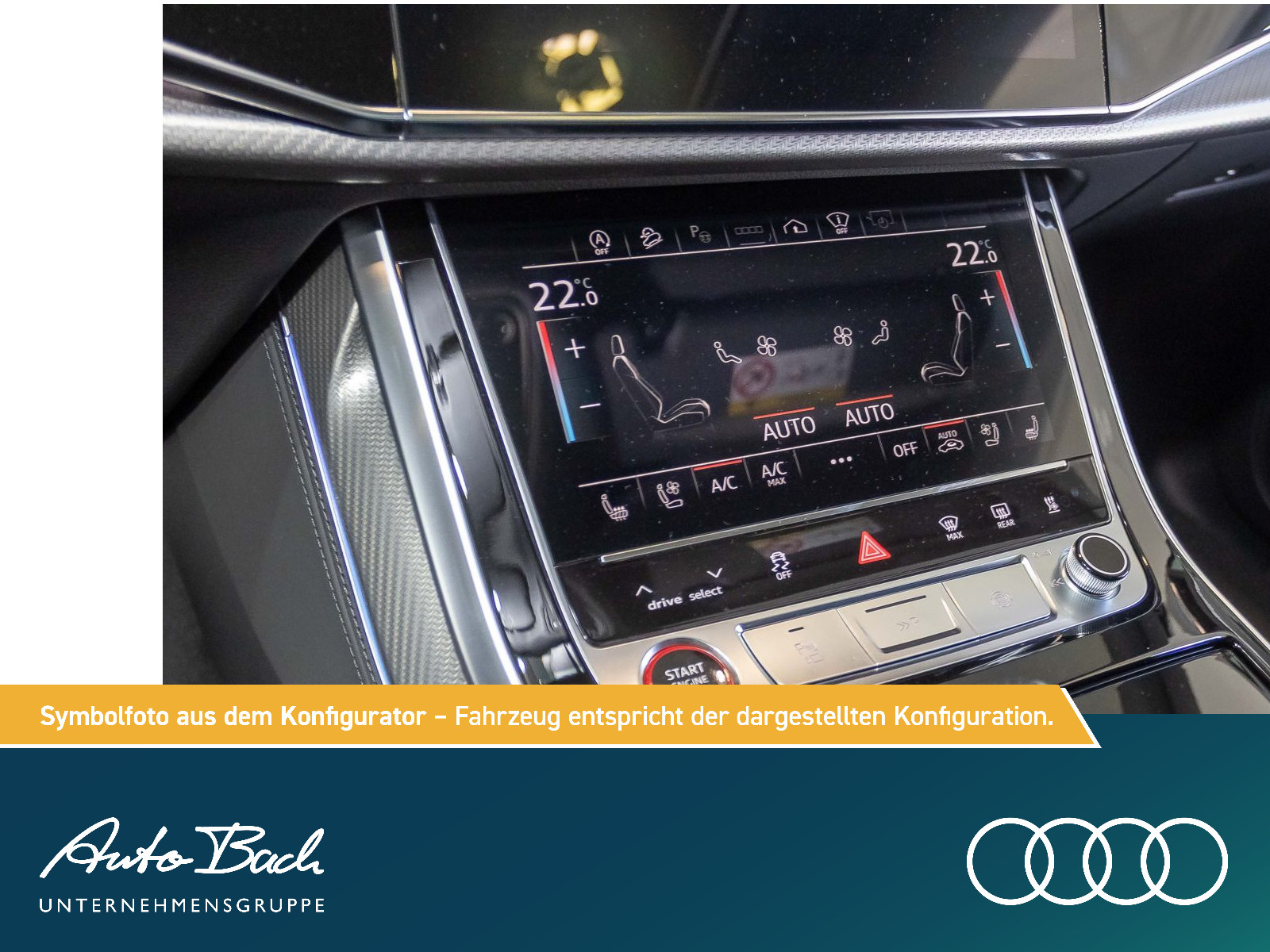 Audi RS Q8 Dynamik-PLUS/ Keramik/Pano/ Standhzg./ RS-Abgas /AHK