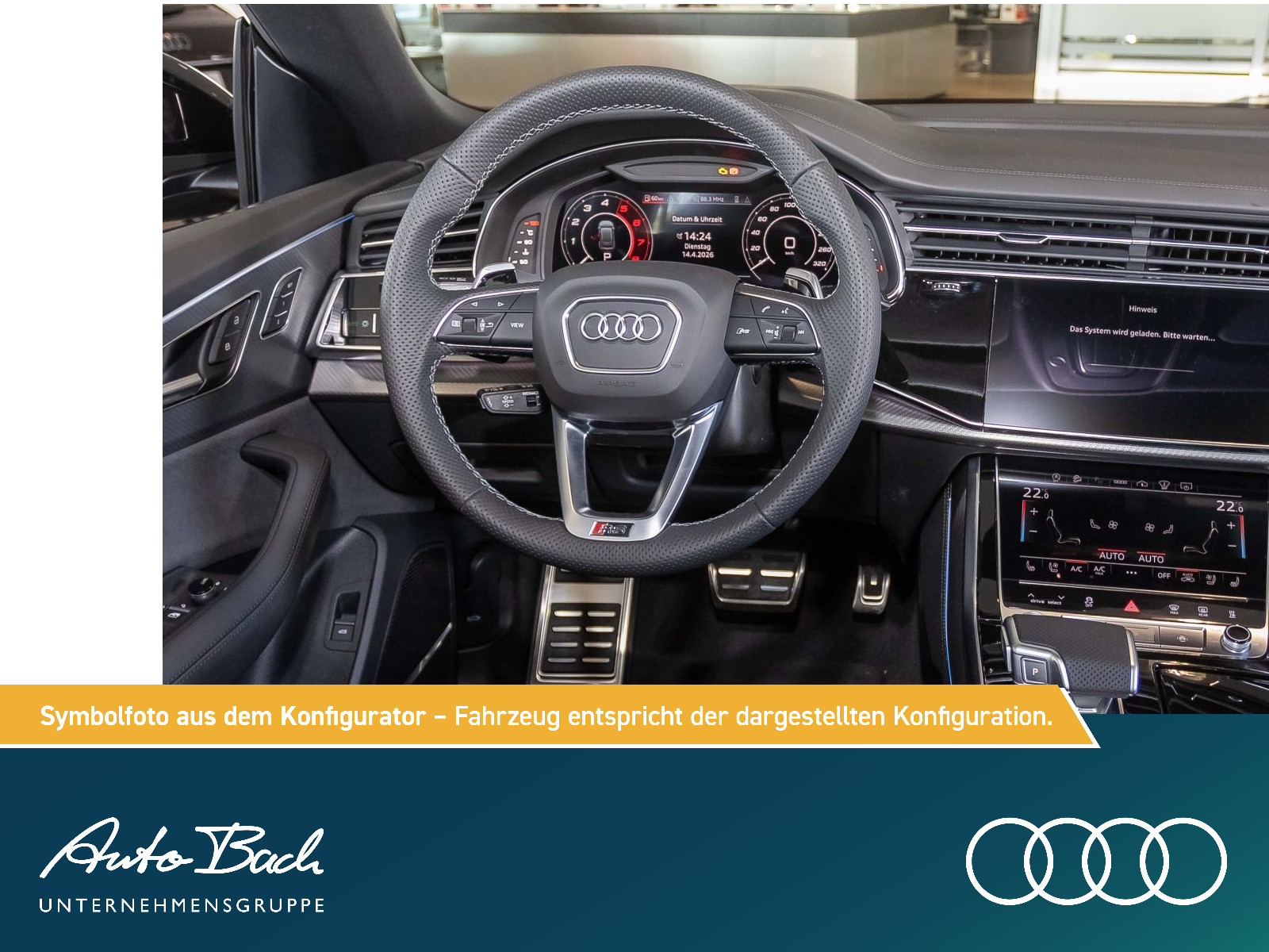 Audi RS Q8 Dynamik-PLUS/ Keramik/Pano/ Standhzg./ RS-Abgas /AHK