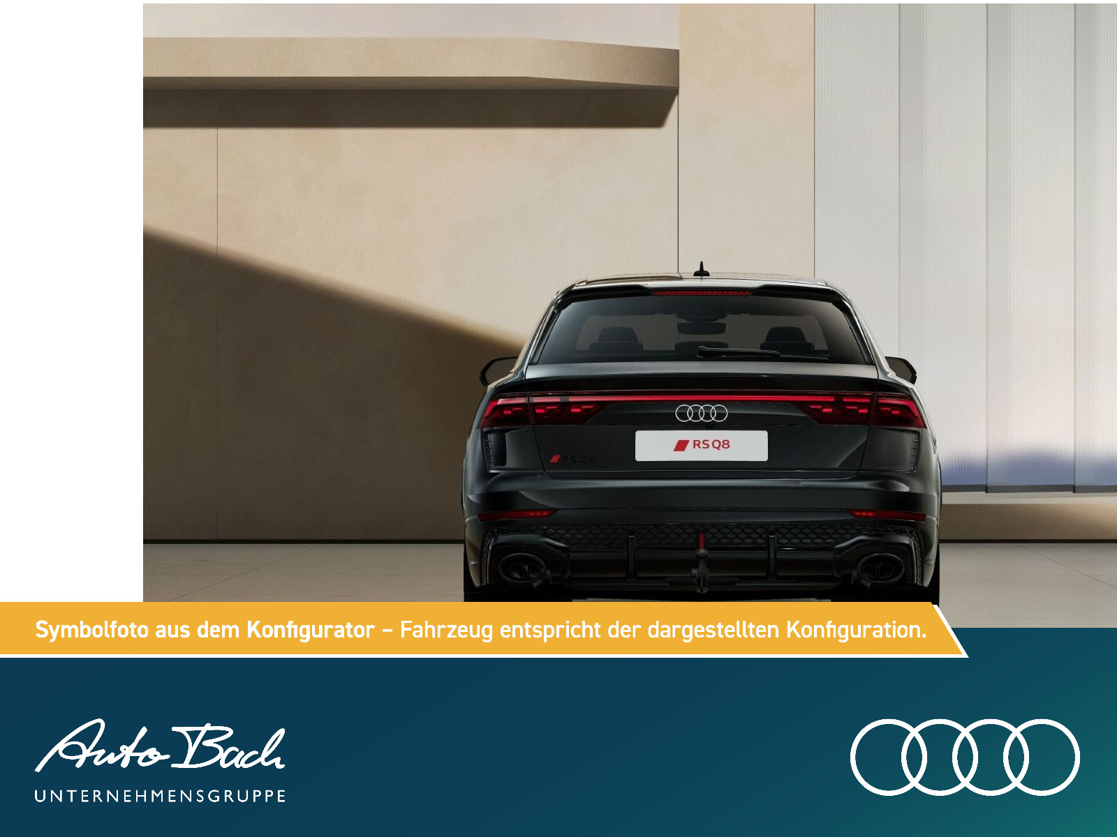Audi RS Q8 Dynamik-PLUS/ Keramik/Pano/ Standhzg./ RS-Abgas /AHK