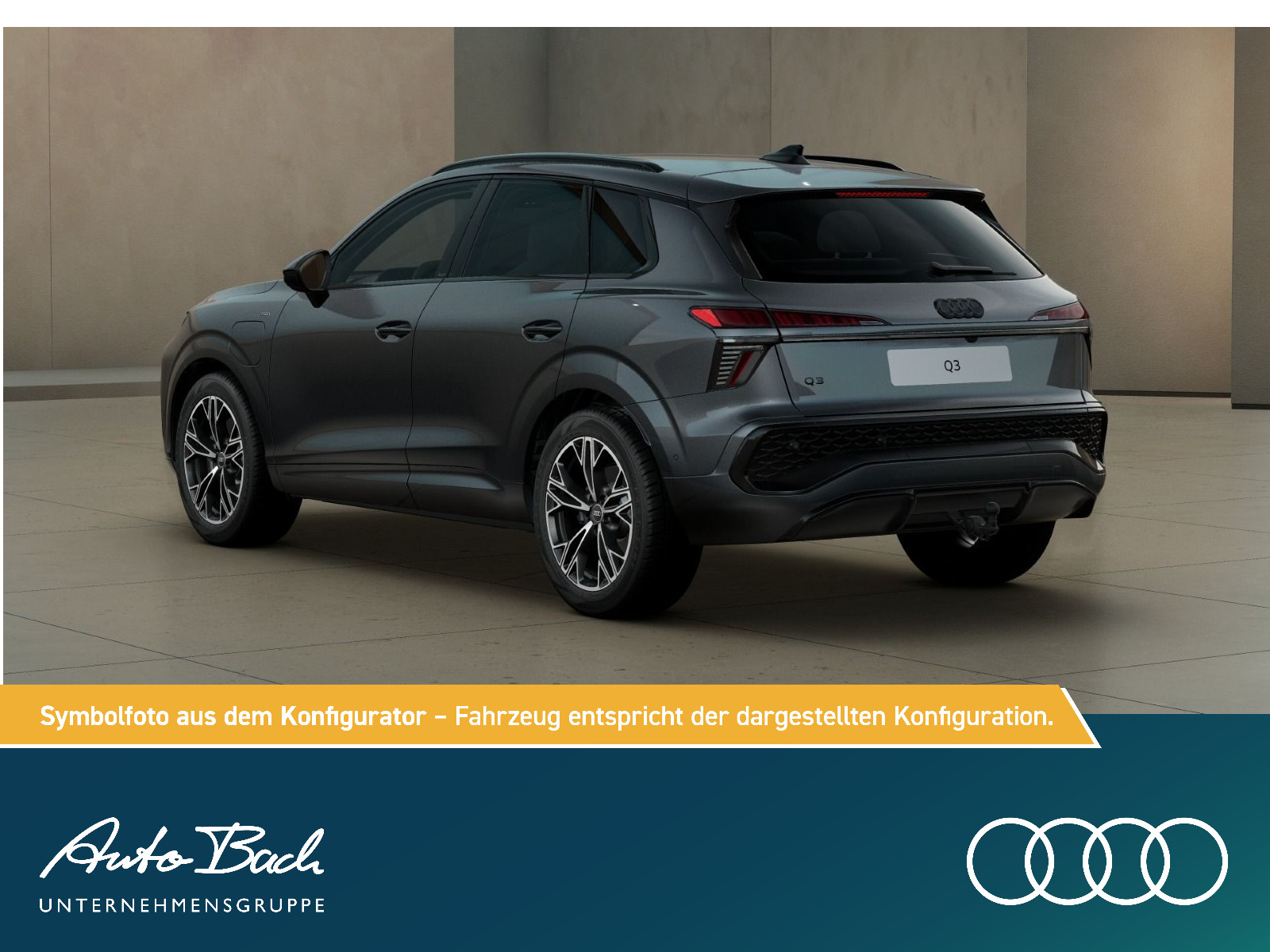 Audi Q3 SUV e-hybrid 200kW TechPlus / 2x S line / 19" AHK /  0,5%