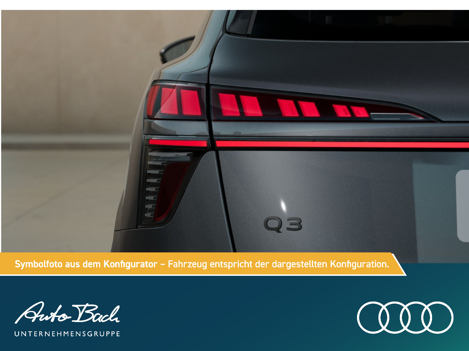 Audi Q3 SUV e-hybrid 200kW TechPlus / 2x S line / 19" AHK /  0,5%