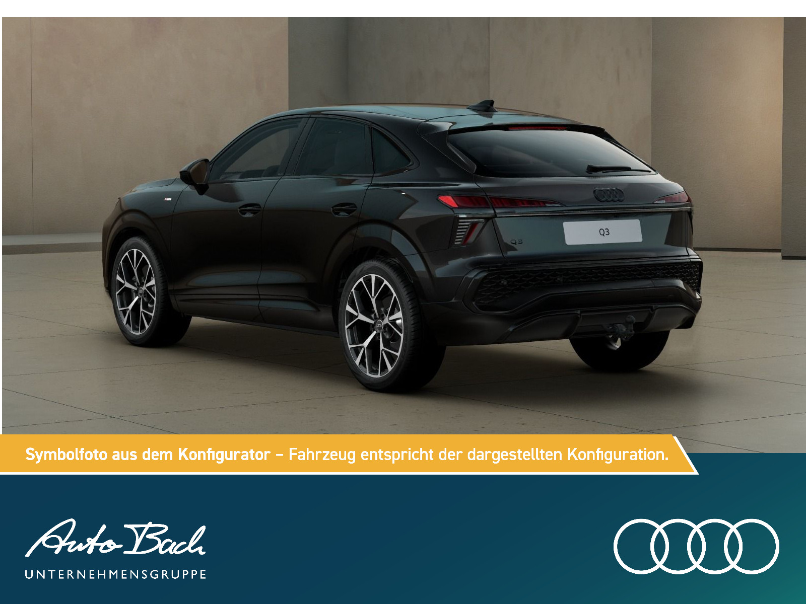Audi Q3 Sportback S-Line TDI 110kW  TechPlus / 20" / AHK