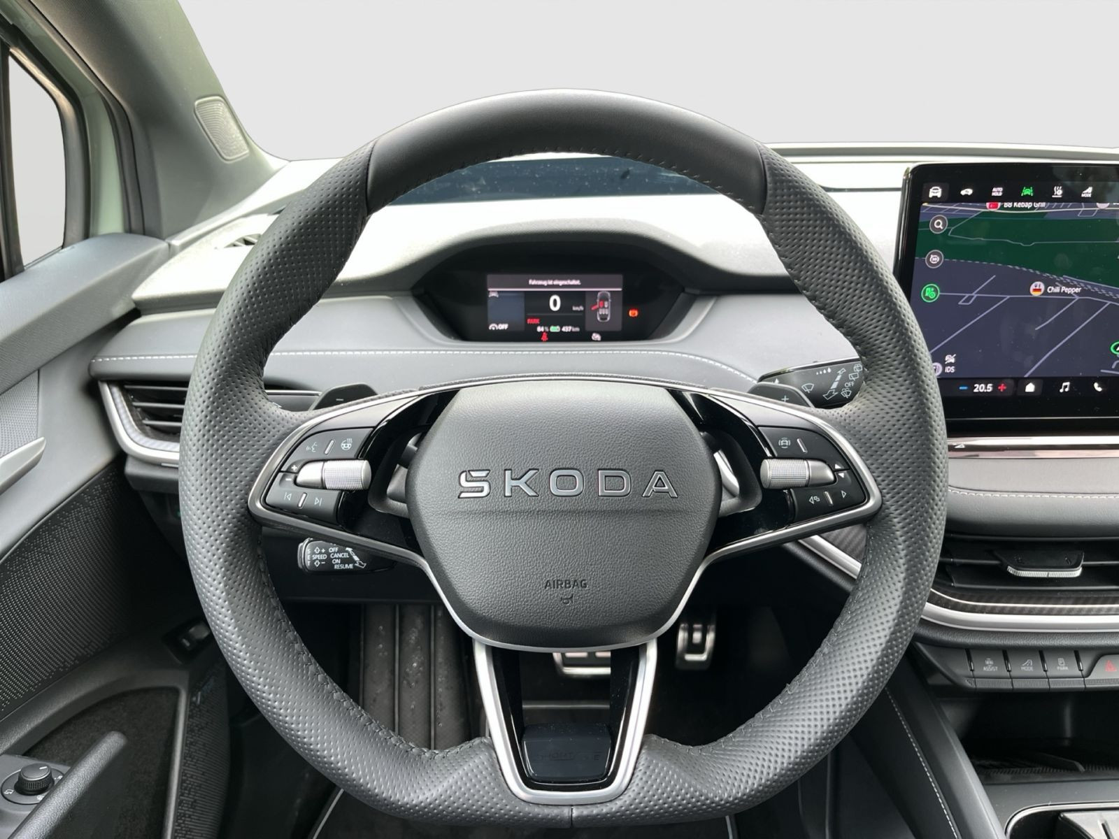 Skoda Elroq 85 Sportline ACC AHK LED Area View
