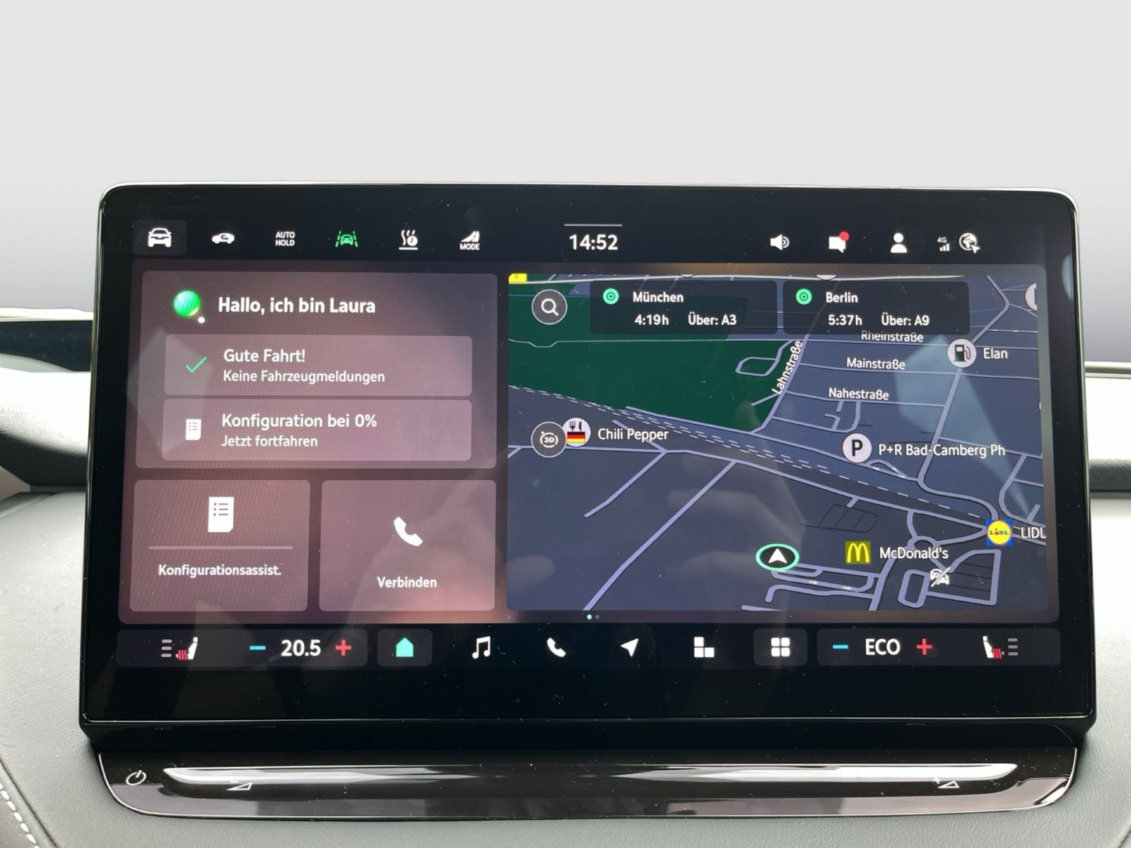 Skoda Elroq 85 Sportline ACC AHK LED Area View
