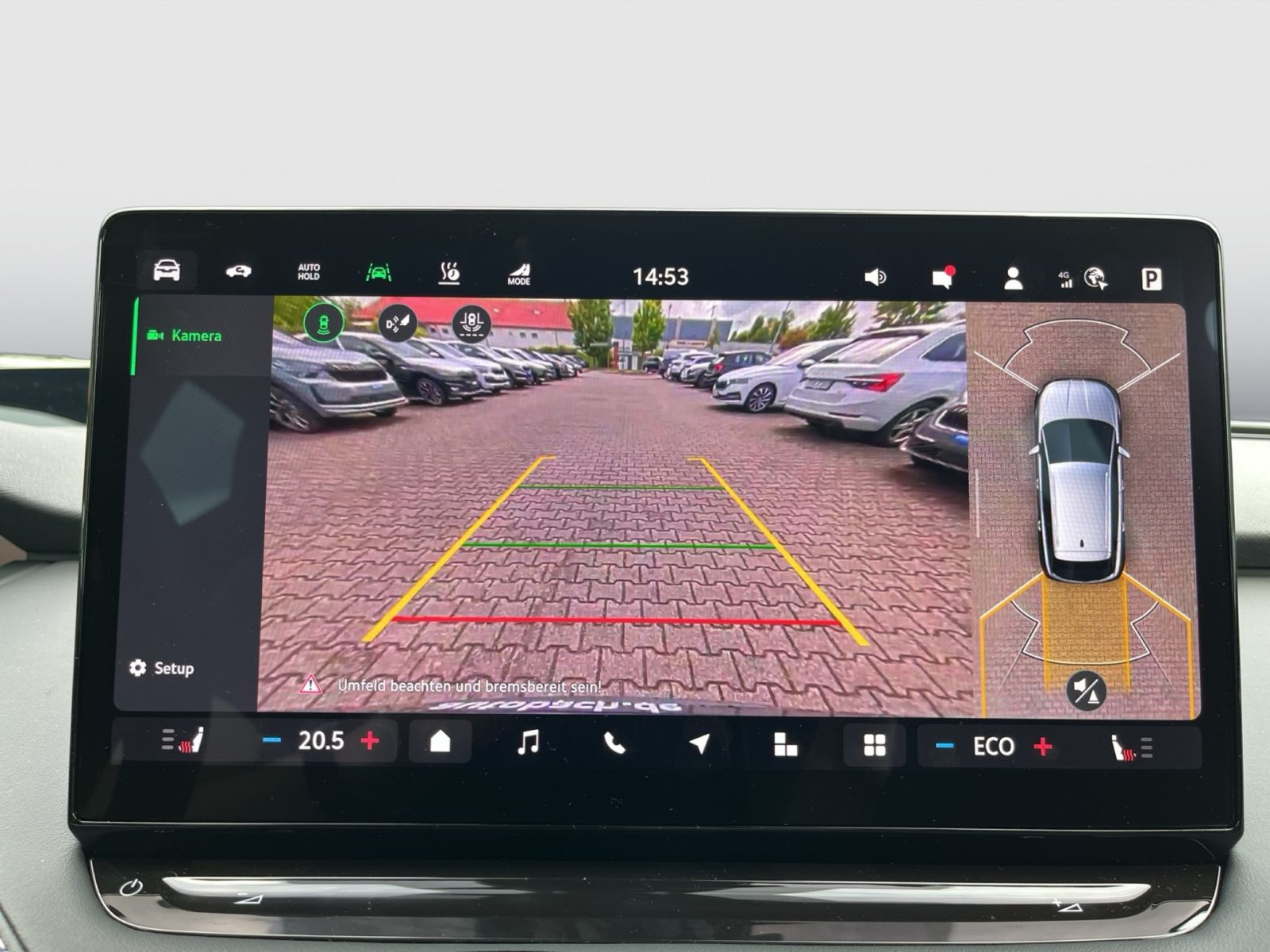 Skoda Elroq 85 Sportline ACC AHK LED Area View