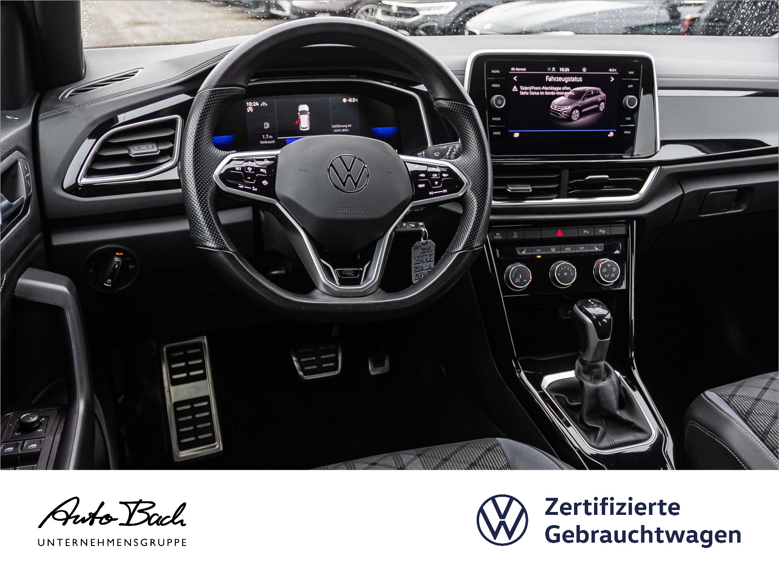 Volkswagen T-Roc R-Line 1.5TSI DSG LED ACC CarPlay EPH DAB