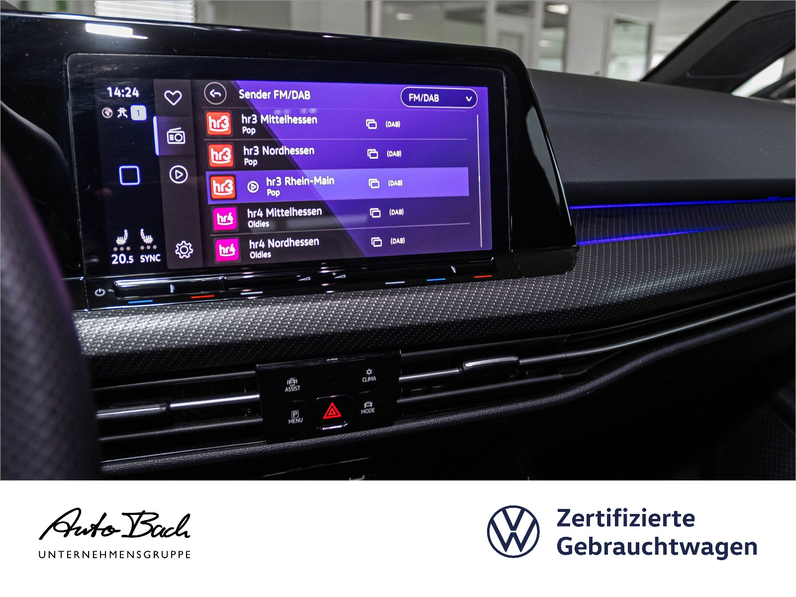 Volkswagen Golf R-Line 2.0TSI DSG Navi LED CarPlay ACC EPH