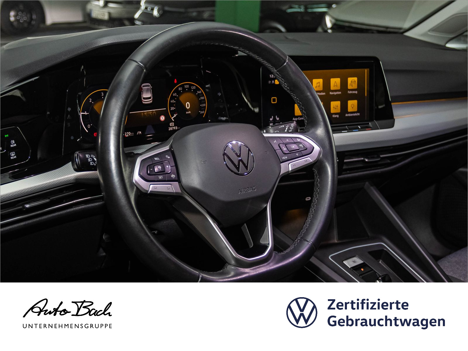 Volkswagen Golf VIII 2.0 TDI DSG Move, Navi, LED, App-Connect, Digital Cockpit Pro