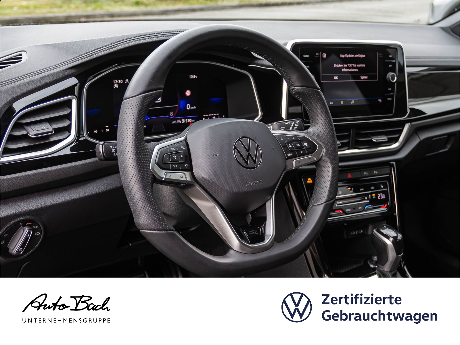 Volkswagen T-Roc 1.5 TSI DSG R-Line, AHK, Navi, LED-Plus, Rückfahrkamera, App-Connect