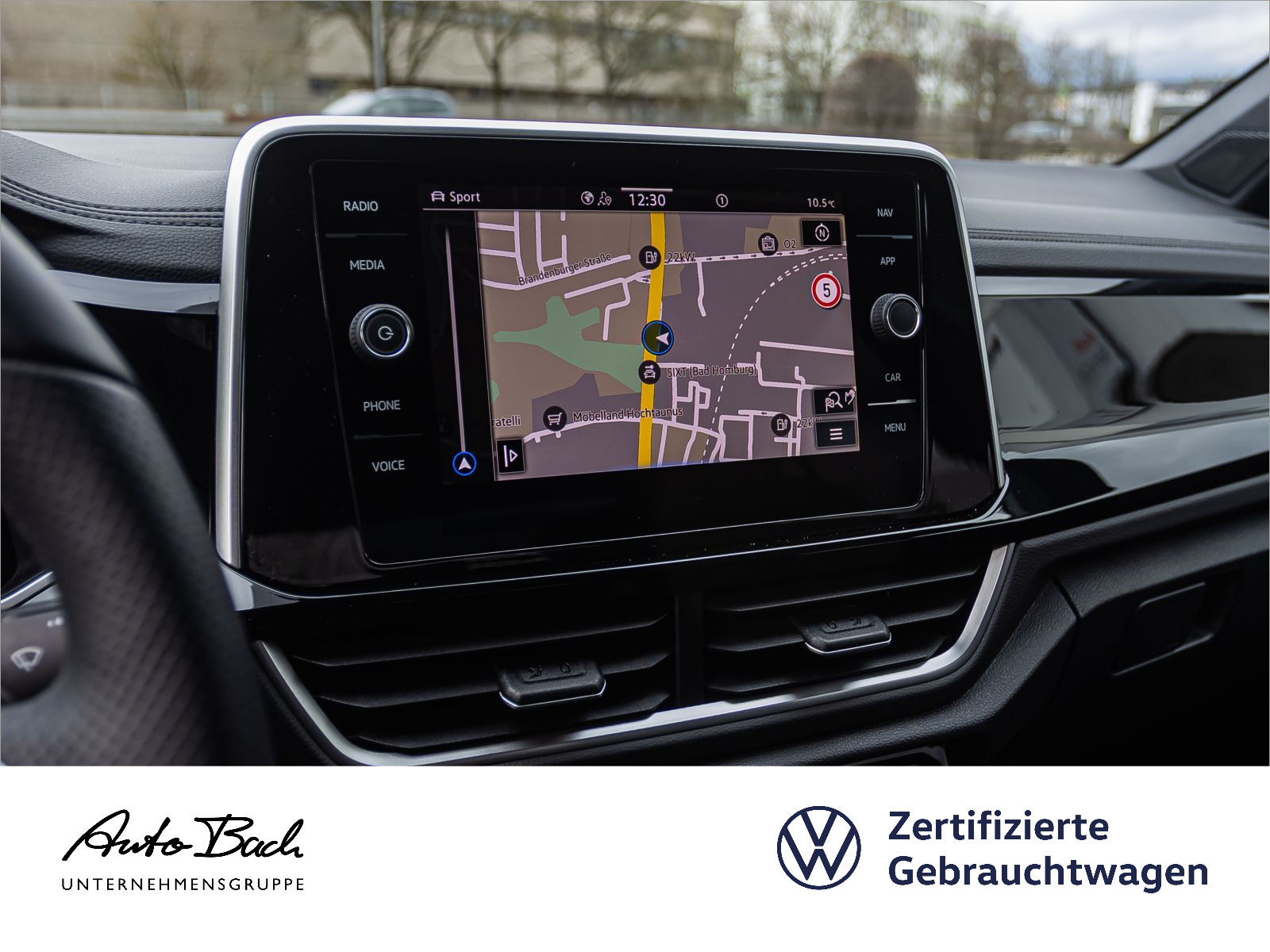 Volkswagen T-Roc 1.5 TSI DSG R-Line, AHK, Navi, LED-Plus, Rückfahrkamera, App-Connect