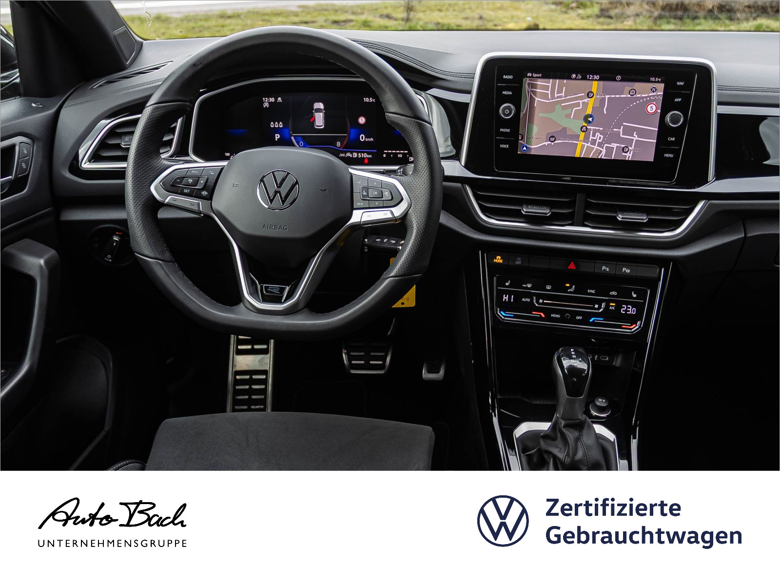 Volkswagen T-Roc 1.5 TSI DSG R-Line, AHK, Navi, LED-Plus, Rückfahrkamera, App-Connect