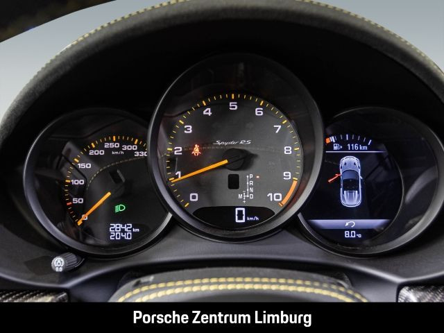 Porsche 718 Spyder RS Liftsystem-VA Weissach-Paket BOSE