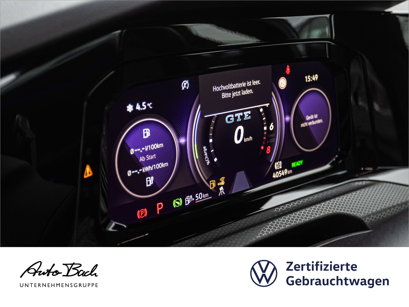 Volkswagen Golf VIII 1.4GTE DSG Navi LED CarPlay EPH DAB