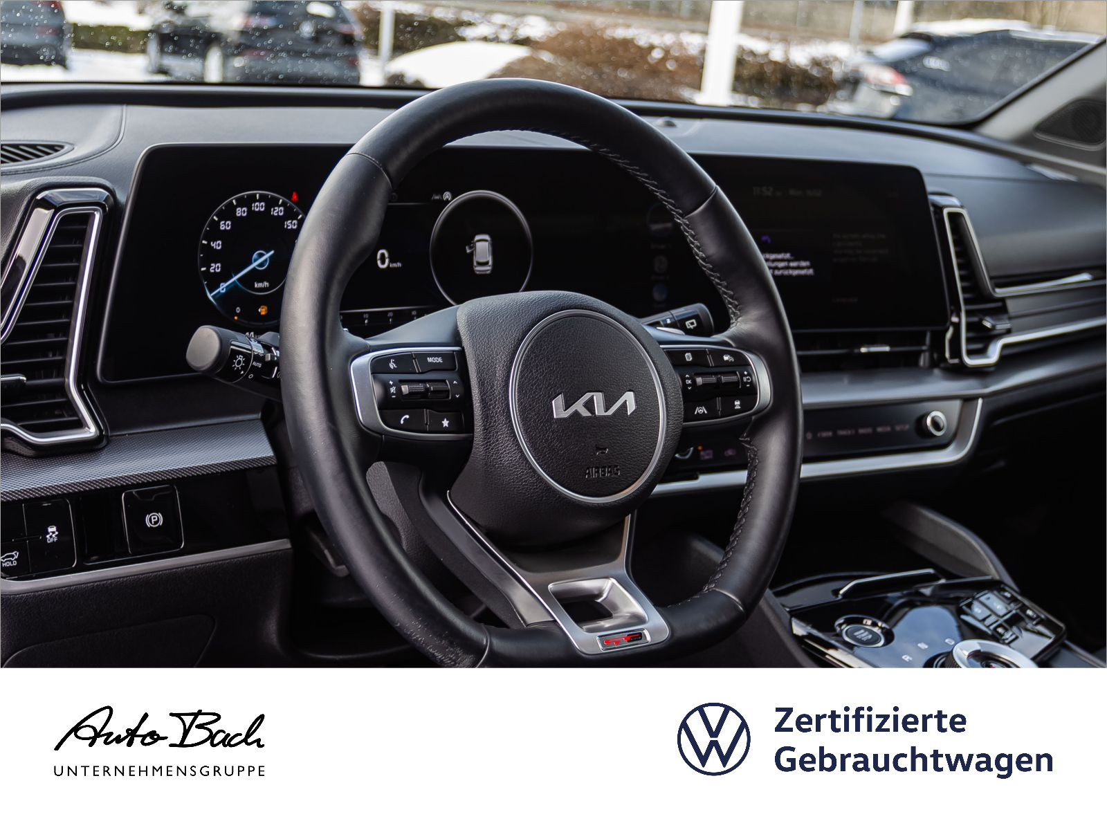 Kia Sportage 1.6 T-GDI GT-Line Mild-Hybrid, LED, Rückfahrkamera, Navi, Leder