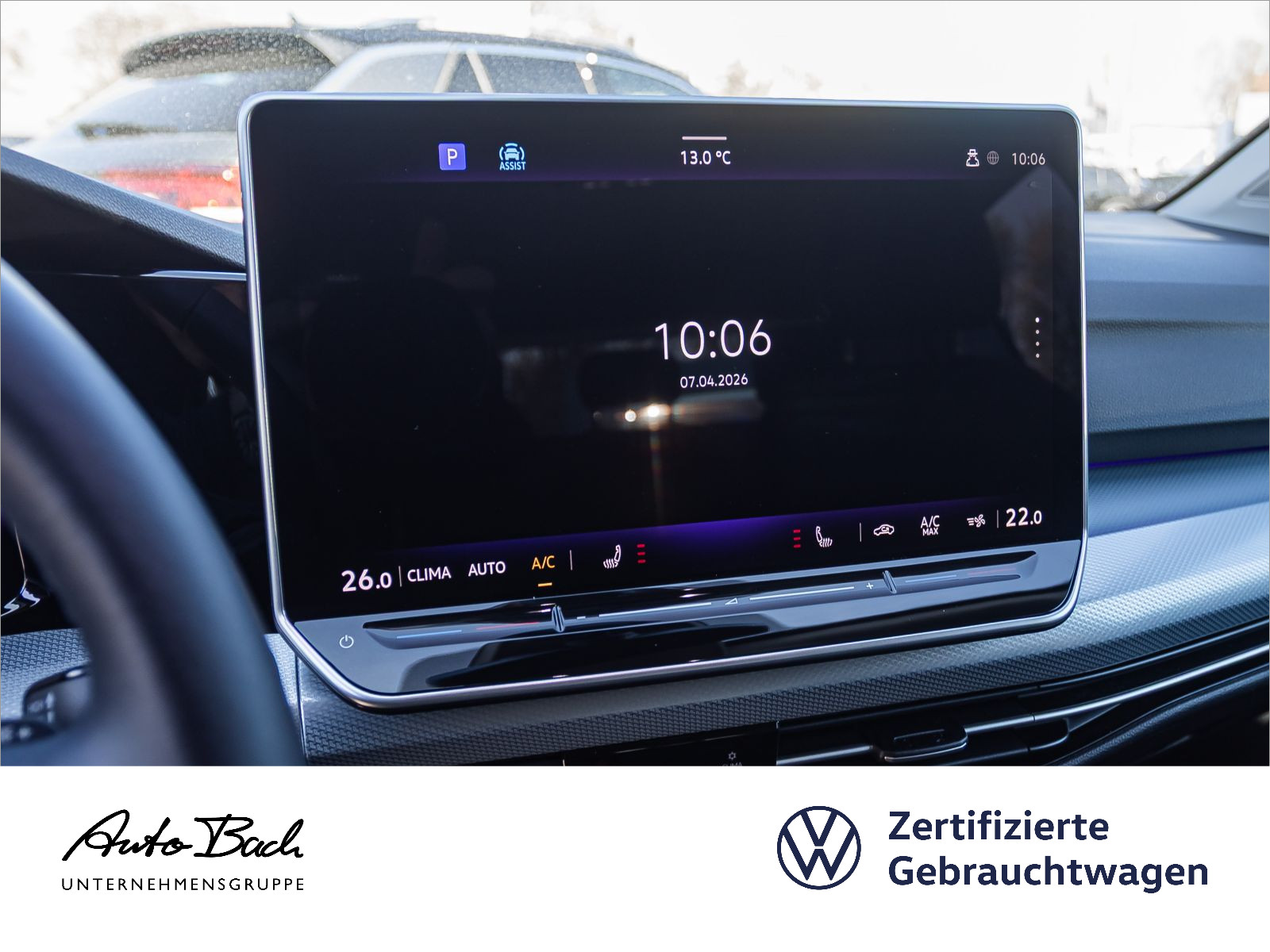 Volkswagen Golf VIII 1.5 eTSI DSG Goal, LED, Rückfahrkamera, App-Connect, Digital Cockpit Pro