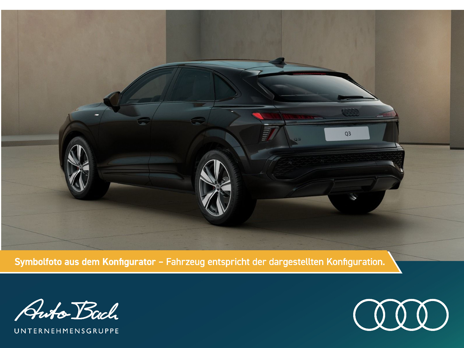 Audi Q3 Sportback S line TFSI 150PS Panorama TechPlus Dynamik-Paket