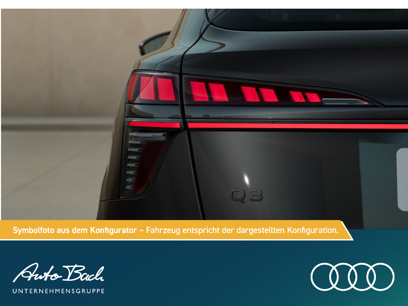 Audi Q3 Sportback S line TFSI 150PS Panorama TechPlus Dynamik-Paket