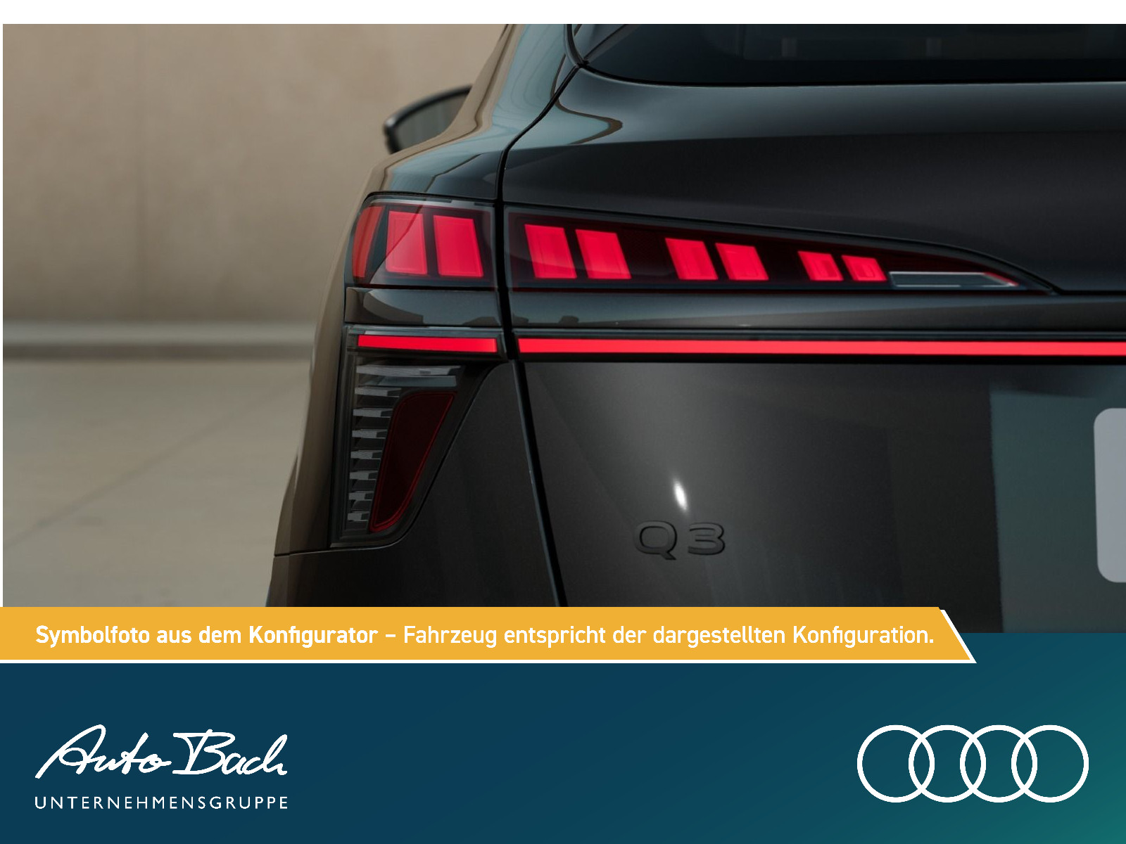 Audi Q3 Sportback S line TFSI 150PS Panorama TechPlus Dynamik-Paket