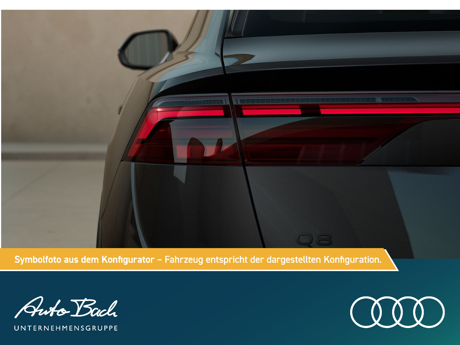 Audi Q8 SUV S lineTFSI e qu. 290kW  Allradlenkung/ AHK / Pano/B&O