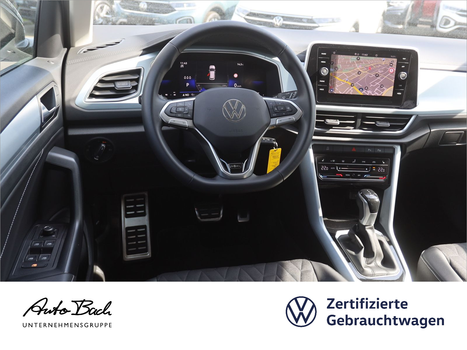 Volkswagen T-ROC 2.0 TDI DSG Goal, AHK, Navi, LED-Plus, Rückfahrkamera, App-Connect