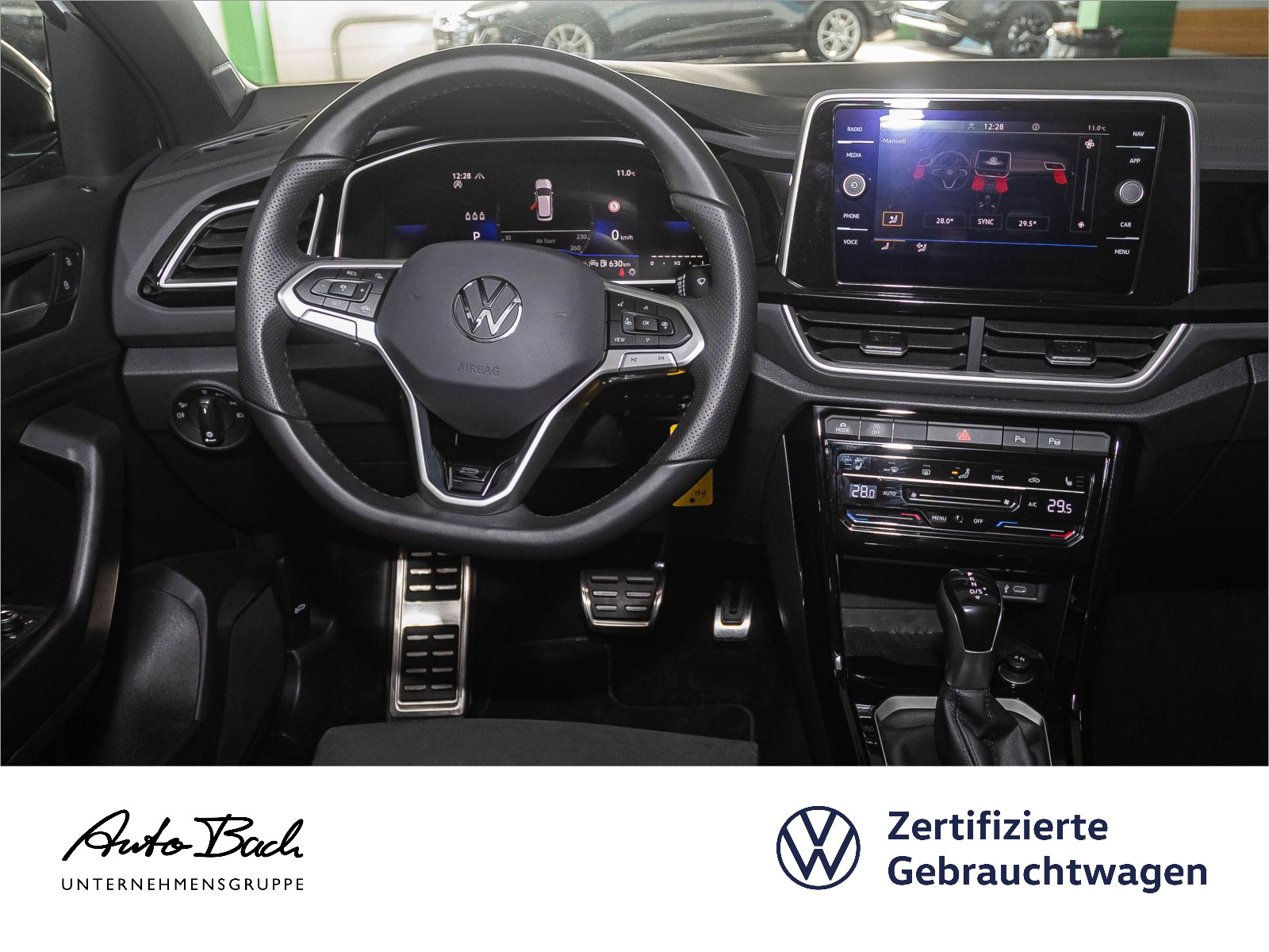Volkswagen T-ROC 1.5 TSI DSG R-Line, AHK, Navi, LED-Plus, Rückfahrkamera, App-Connect