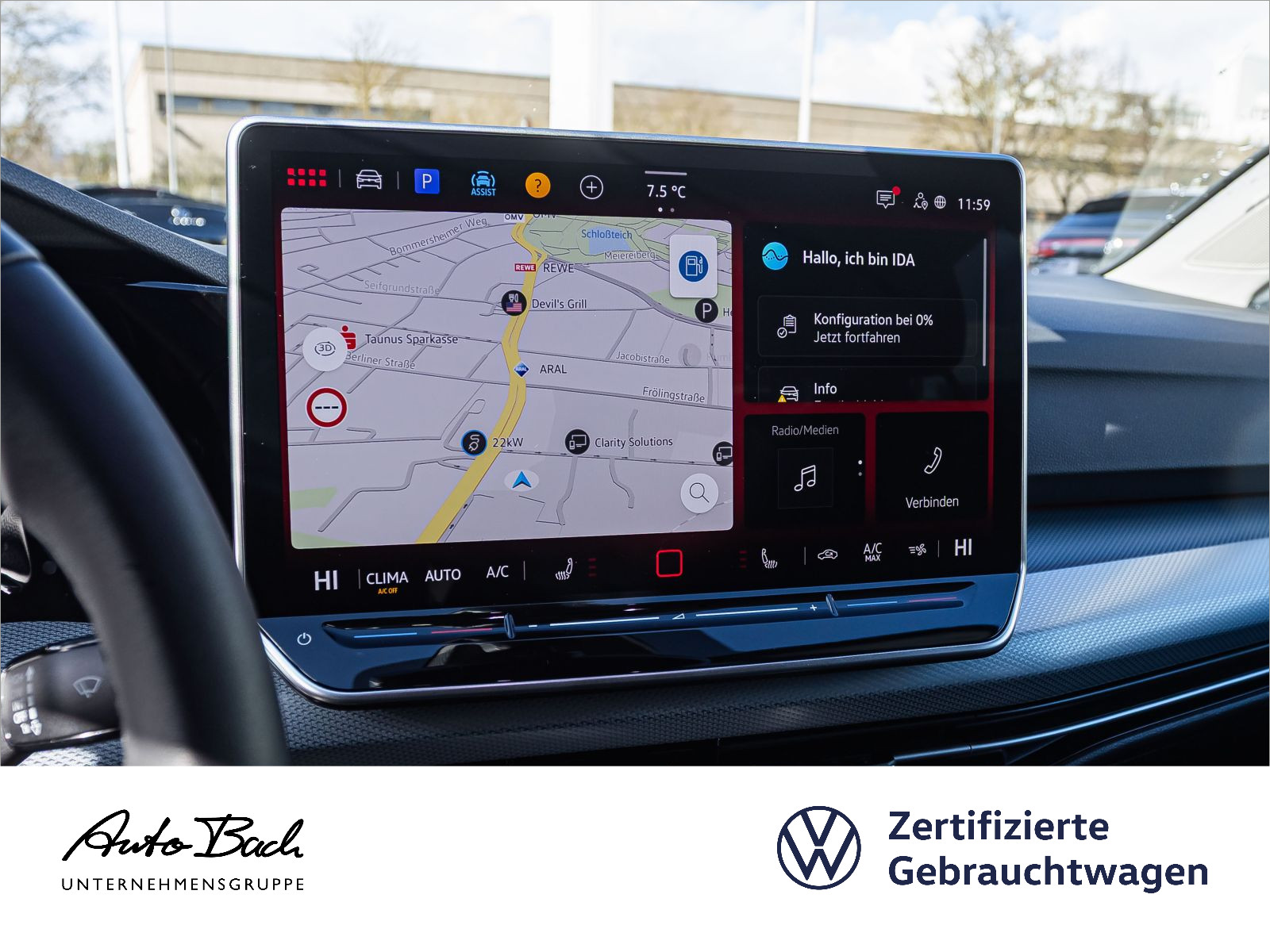 Volkswagen Golf VIII 2.0 TDI DSG Goal, AHK, Navi, LED, Rückfahrkamera, App-Connect