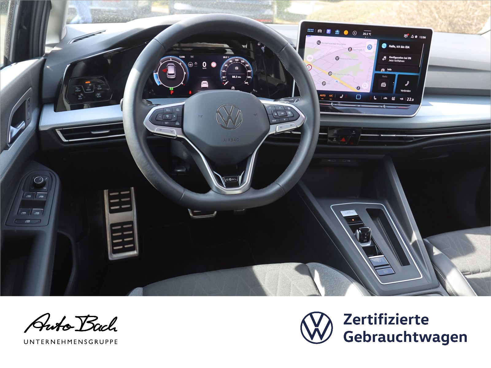 Volkswagen Golf VIII 2.0 TDI DSG Goal, AHK, Navi, LED, Rückfahrkamera, App-Connect