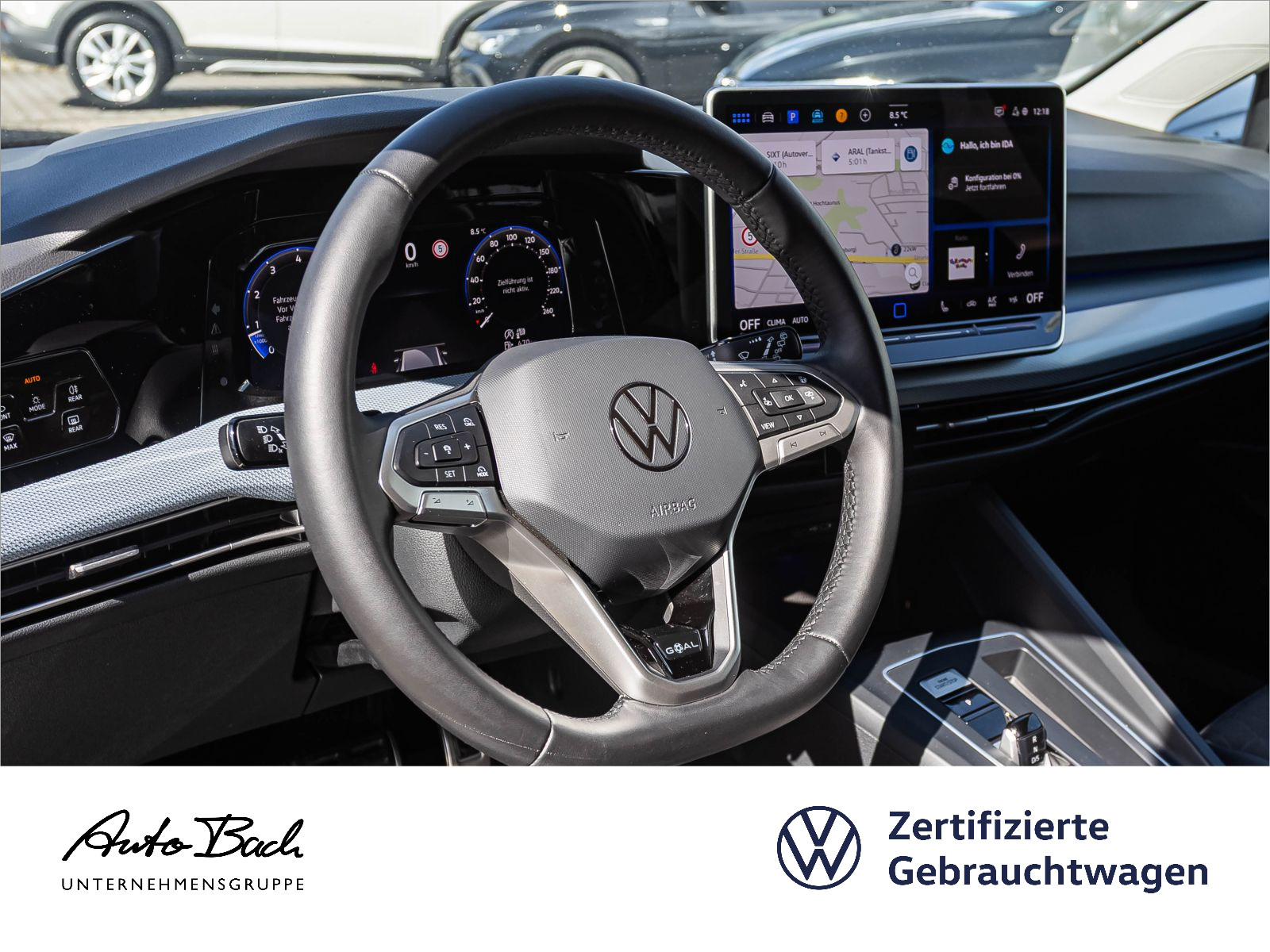 Volkswagen Golf VIII 1.5 eTSI DSG Goal, Navi, LED-Plus, App-Connect, Digital Cockpit Pro