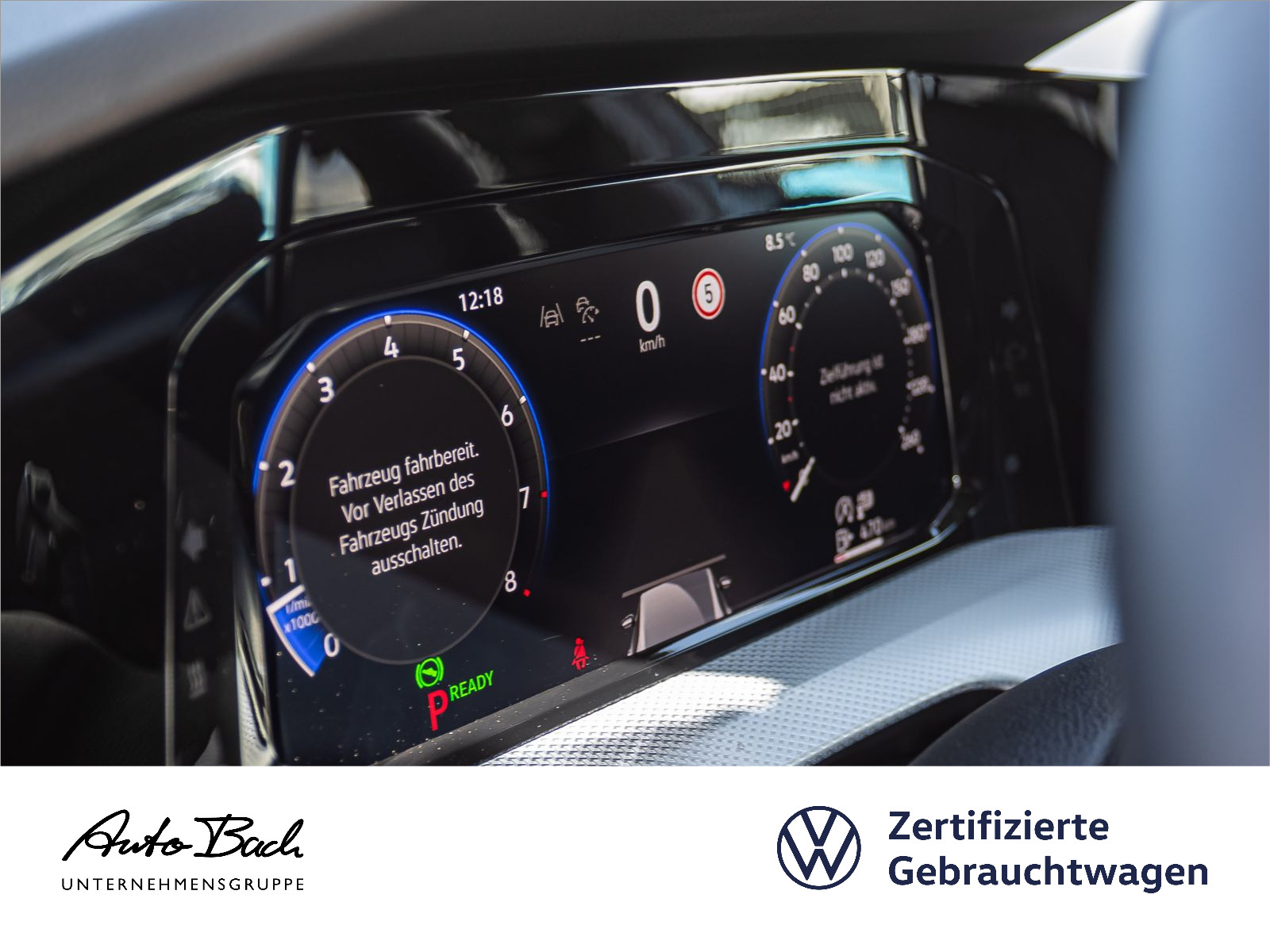 Volkswagen Golf VIII 1.5 eTSI DSG Goal, Navi, LED-Plus, App-Connect, Digital Cockpit Pro