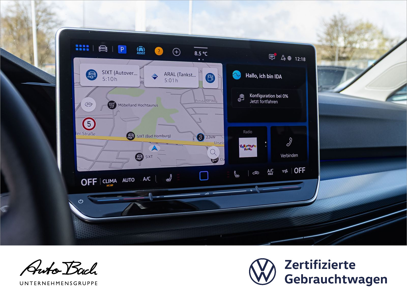 Volkswagen Golf VIII 1.5 eTSI DSG Goal, Navi, LED-Plus, App-Connect, Digital Cockpit Pro