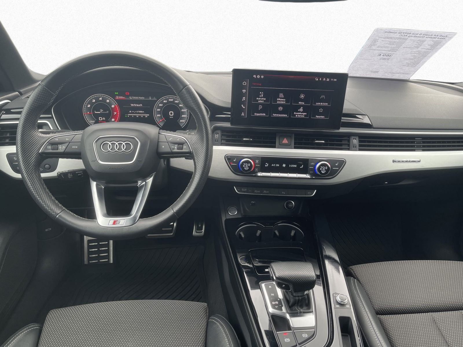 Audi A4 Avant S line 40TFSI quattro Navi Matrix Standhzg ACC