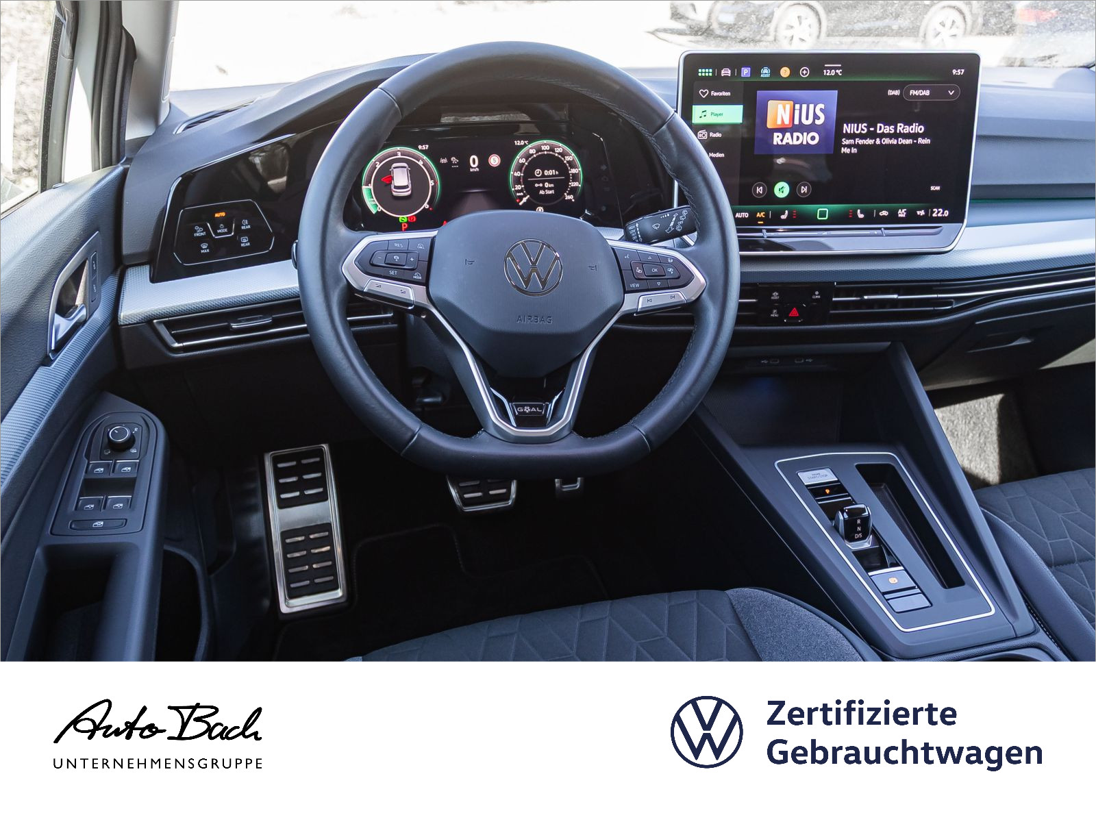 Volkswagen Golf VIII 2.0 TDI DSG Goal, AHK, LED, Navi, Rückfahrkamera, App-Connect